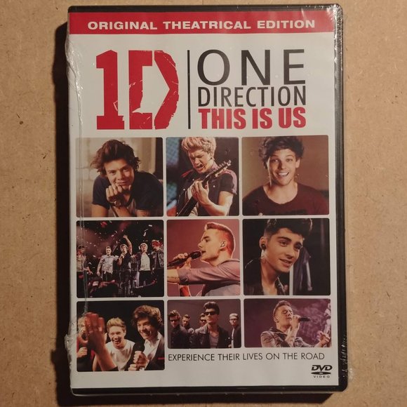 1D ONE DIRECTION THIS IS US NEW & SEALED DVD MOVIE - Picture 1 of 2